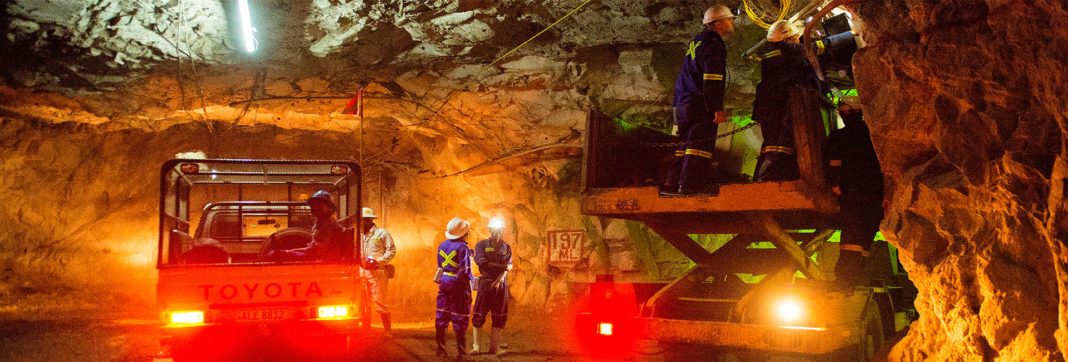 Operation at Chibuluma Mine underground