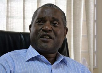 A picture of Minister John Kasanga