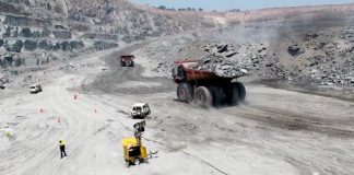 Heavy Metal Machinery Open Pit Mining