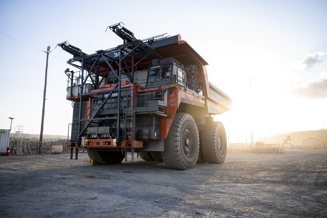 Hitachi EH4000 Battery Electric Vehicle