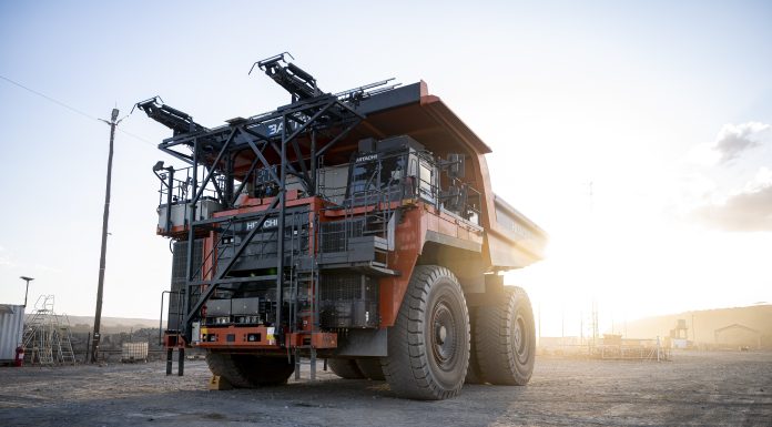 Hitachi EH4000 Battery Electric Vehicle